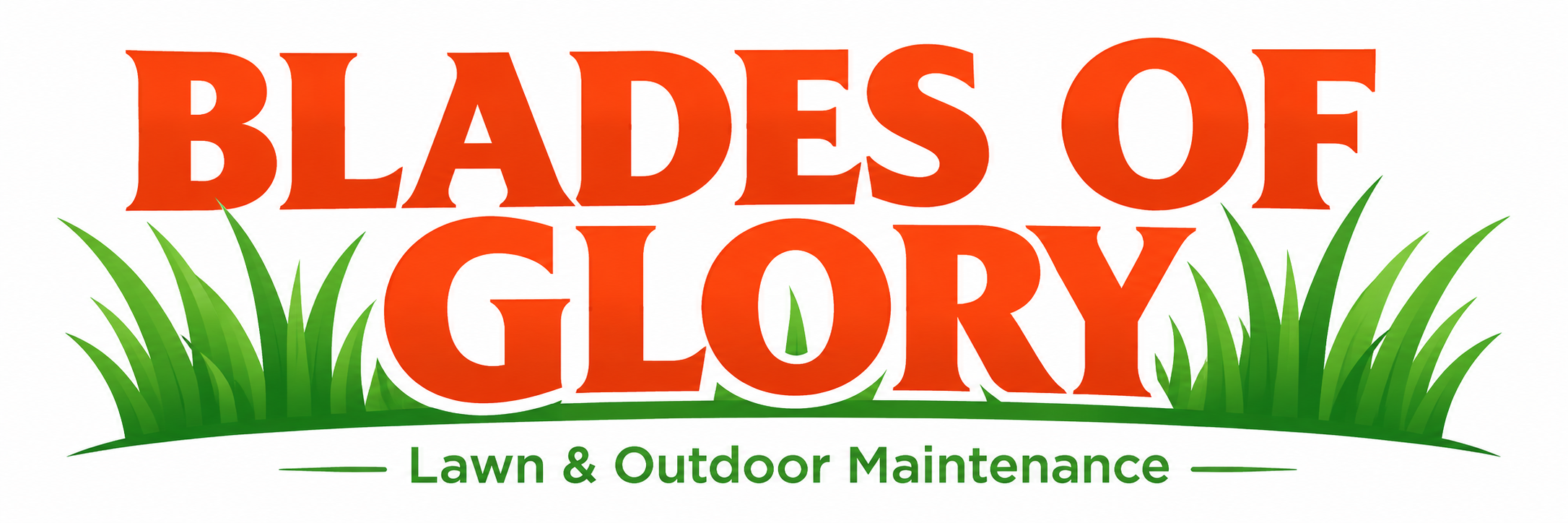 Blades of Glory Lawn Care logo